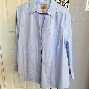Taylor Light Blue Women's Blouse